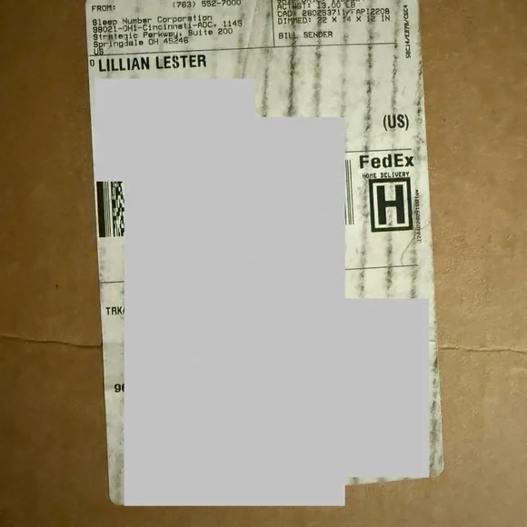 Sleep Number ResponseFit Contour Pillow Standard - Picture 6 of 7